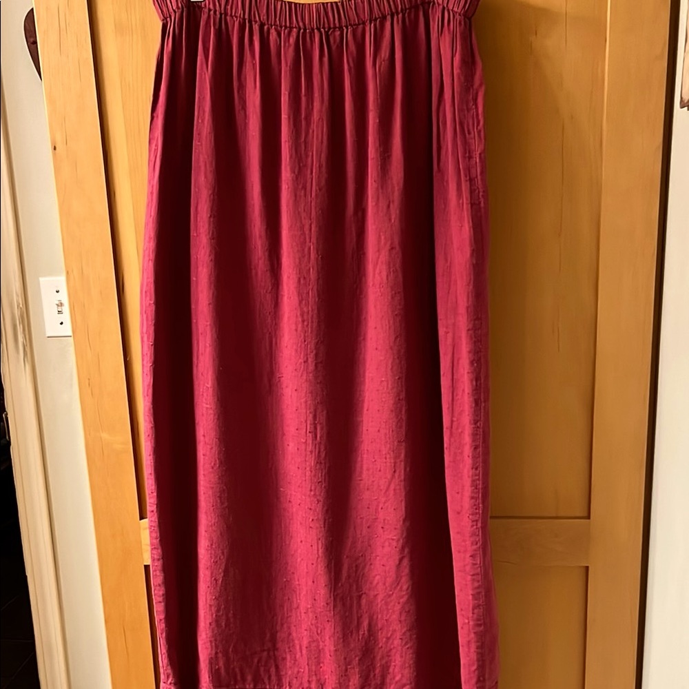 Linen skirt, made by Flax.  Size L